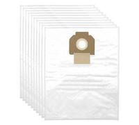 SPARES2GO Microfibre Dust Bags for Makita VC2000 VC3000 9000 A691H 446L VC4210MX Vacuum cleaner (Pack of 10)