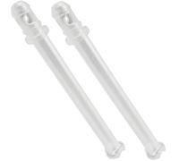 Spares2go Milk Aspiration Tube Pipe compatible with DeLonghi Fits Nespresso Lattissima Coffee Machine EN550 EN520 EN560 (Pack of 2)