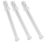 SPARES2GO Milk Aspiration Tube Pipe Compatible with DeLonghi Nespresso Lattissima Coffee Machine EN550 EN520 EN560 (Pack of 3)