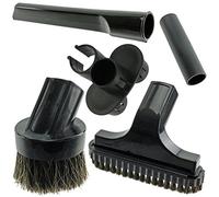 SPARES2GO Mini Crevice Stair & Round Brush Tool Caddy Kit for VAX 6130 6131 6140 6150 6151 Vacuum Cleaners (32mm)