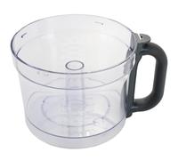 SPARES2GO Mixing Bowl for Kenwood MultiPro Express Food Processor Chopper | Fits FDM71, FDM72, FDM73, FDP65, Plastic, Dishwasher Safe, AS00000719