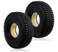 Spares2Go Mobility Scooter Tyre 3.00 X 4 Solid Block Tread 300-4 300X4 260X85 Pu Fill X 2