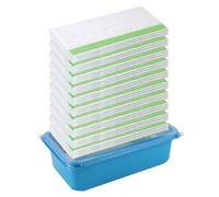 Spares2Go Mop Wet Refills For Flash Speed Mop Scrub Strip Storage Tub Resealable 30 Pack