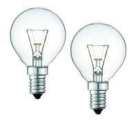 Spares2Go Oven Cooker Light Bulb For Universal E14 Ses 40W (Pack Of 2)