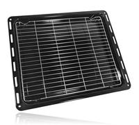 Spares2Go Oven Grill Tray Shelf And Grid Rack For Rangemaster, Fits Falcon Oven 455mm X 370mm