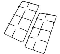 Spares2Go Pan Support Burner Grate Stand For Lamona Gas Hob Cooker (Pack Of 2, 475mm X 230mm)