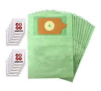 SPARES2GO Paper Dust Bags for Numatic Henry Xtra HVX200a HVX-200 Vacuum Cleaner (Pack of 10 + Freshener Tabs)