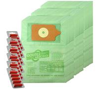 SPARES2GO Paper Dust Bags For Numatic Nuvac NNV200 VNR200-2 VNP180 Vacuum Cleaner (Pack of 30 + 30 Fresheners)