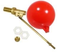 Part 1 Valve 1/2" High Pressure Side Entry Toilet Cistern Ballcock + 6" Ball Float Kit