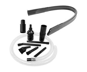 Spares2go PC Desk Car Valet Mini Micro Attachment Kit + Flexible Crevice Tool compatible with Russell Hobbs Vacuum Cleaner (35mm)