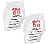 SPARES2GO Perfumed Scented Air Freshener Tabs for Shoes, Trainers, Boots (Pack of 10)