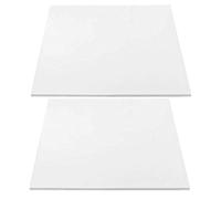SPARES2GO Perspex Shelves for Mini, Beer or Caravan Fridge (Clear, 520 x 350mm, Pack of 2)