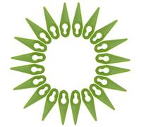 Spares2go Plastic Blades for Gtech ST01 ST02 ST04 ST05 ST20 Grass Trimmer Strimmer (Pack of 20)