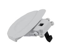 SPARES2GO Plastic Door Handle Lever for De Dietrich Washing Machines (White)