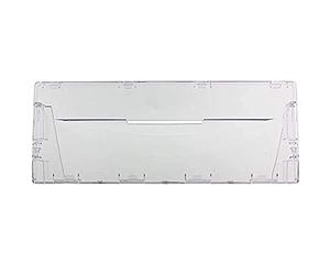 Spares2go Plastic Drawer Flap Front Cover Handle for Indesit CA55 CAA55 NCAA55 Series Fridge Freezer