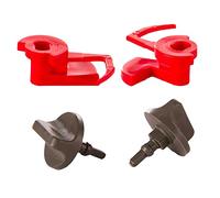 SPARES2GO Plastic Mechanical Locks for Siemens Extractor Cooker Hood