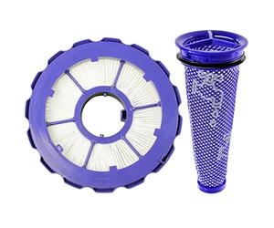 SPARES2GO Post Motor HEPA Filter Set compatible with Dyson DC50 DC50i Animal Multi Floor Vacuum Cleaner