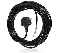 Spares2go Power Cable & Plug UK for Titan TTB350 TTB351VAC TTB430VAC TTB774VAC TTB775VAC TTB776VAC TTB777VAC Vacuum Cleaner