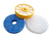SPARES2GO Pre & Post Motor Round Filter Kit compatible with Dyson DC07 Vacuum Cleaner (2 Filters)