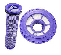 SPARES2GO Pre + Post Motor Filters for Dyson DC55 DC65 Total Clean/Animal Vacuum Cleaner