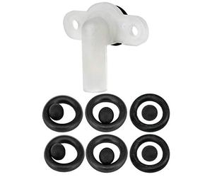 SPARES2GO Pressure Relief Device PRD + Seal Kit Compatible with Triton Electric Shower (1 x PRD, 7 x O Ring Seals + 7 x Rubber Ball Valve Seals)