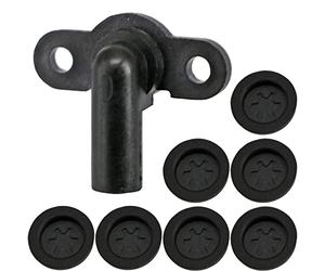 SPARES2GO Pressure Relief Device PRD with Burst Disc Seal for Triton Electric Shower fits Aquatronic Aspirante Biarritz Opal Rapide T70 T80 T90 T100 T300 Series and Many More (1 x PRD + 7 x Seals)