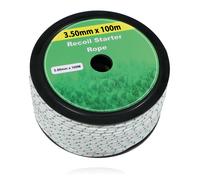 SPARES2GO Pull Cord 3.5mm x 100m Starter Rope Recoil Lawnmower Chainsaw Strimmer UNIVERSAL