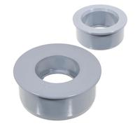Spares2go PVC-U Soil Pipe Reducer + 40mm Boss Adaptor Kit (Grey)