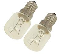 Spares2go Pygmy Light Bulb Lamp for Beko Oven Cooker (Pack of 2, 15w, SES, E14)