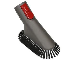 SPARES2GO Quick Release Mini Soft Dusting Brush for Dyson V7 V8 V10 V11 SV10 SV11 Cordless Vacuum Cleaner
