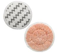 Spares2Go Replacement Steam & Scrub Mop Pads For Shark S6002 S72001 S8201 Reusable X 2
