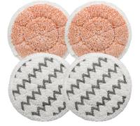 Spares2Go Replacement Steam & Scrub Mop Pads For Shark S6002 S72001 S8201 Reusable X 4