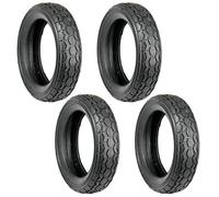 SPARES2GO Replacement Tyre for Honda HRA-536, HRA-2160, HRC-216, HRD-536, HRH-536 Series Lawnmower (Pack of 4, 220mm)