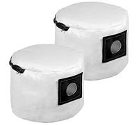SPARES2GO Reusable Bag for Numatic Henry Hetty Vacuum Zip Cloth Dust Cleaner Re Usable ECO x 2