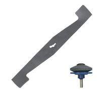 Spares2Go Rotary Blade For Spear & Jackson S1637Er S1637Er2 37Cm Lawnmower + Sharpener