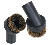 Spares2Go Round Horsehair Dusting Brush Tool For Numatic Henry Hetty Vacuum Cleaner (Pack Of 2, 32mm)