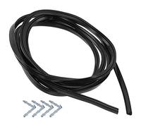 Spares2go Rubber Door Seal With Clips For Baumatic Oven Cookers