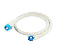 SPARES2GO Safety Inlet Hose Washing Machine Dishwasher Water Fill Leak Protection Stop Valve Pipe (1.5m Length, 3/4" Connections)