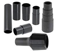 SPARES2GO Sander Planer Dust Extraction Power Tool Adapters, Compatible with Nilfisk Vacuum Cleaners (Pack of 7, 26mm, 30mm, 32mm, 35mm, 38mm)
