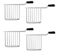 SPARES2GO Sandwich Cage Rack with Drip Tray Compatible with Dualit Architect Domus Lite Toaster (Pack of 4)