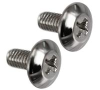 SPARES2GO Screw Compatible with Rangemaster Oven Cooker (M4, 7mm, Pack of 2)