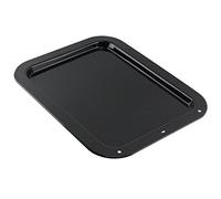 Spares2go Shallow Medium Vitreous Enamel Oven Baking Tray