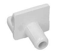 SPARES2GO Shelf Support Clip for De Dietrich Fridge Freezer (White)