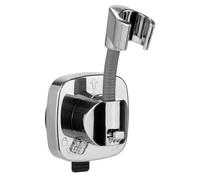 SPARES2GO Shower Head Holder with Suction Cup Flexible Position Tool-Free