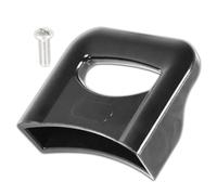 Spares2go Side Pan Handle Curved Black Bakelite Saucepan Pot Steamer Pressure Cooker Cookware Grip Replacement (70mm)