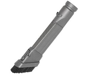 SPARES2GO Slim Combination Dusting Brush and Crevice Tool Compatible with Dyson Vacuum Cleaner