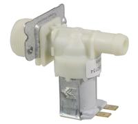 Spares2go Solenoid Valve Electric Water Fill Single Inlet Unit compatible with Indesit Dishwashers (14mm, 180º)