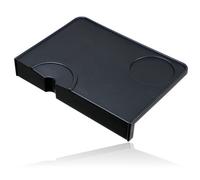 Spares2Go Spares Coffee Tamper Mat Silicone 210X150 Tamping Espresso Moulded Corner Edge Support