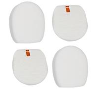 SPARES2GO Sponge Foam + Felt Filter compatible with Shark IZ202UK IZ252UK IZ103UKGB Anti Hair Wrap Cordless Vacuum Cleaner (2 of Each)