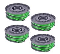 SPARES2GO Spool & Line for Flymo Contour Power Trim 600HD 580E 650E CTHD26 Strimmer Trimmer (Pack of 4)